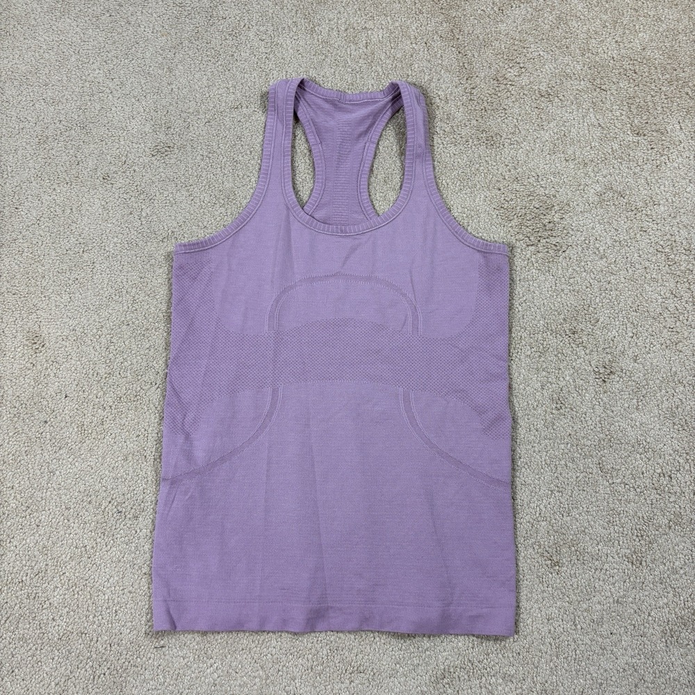 Lululemon Swiftly Tech Racerback Tank Top Women Sz 6 Pink Blush Activewear